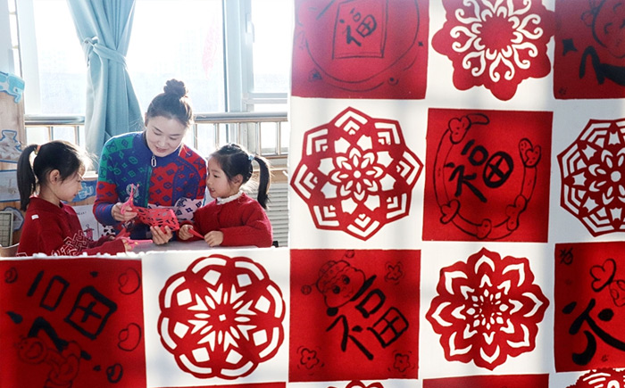 多彩校園活動(dòng)迎新年